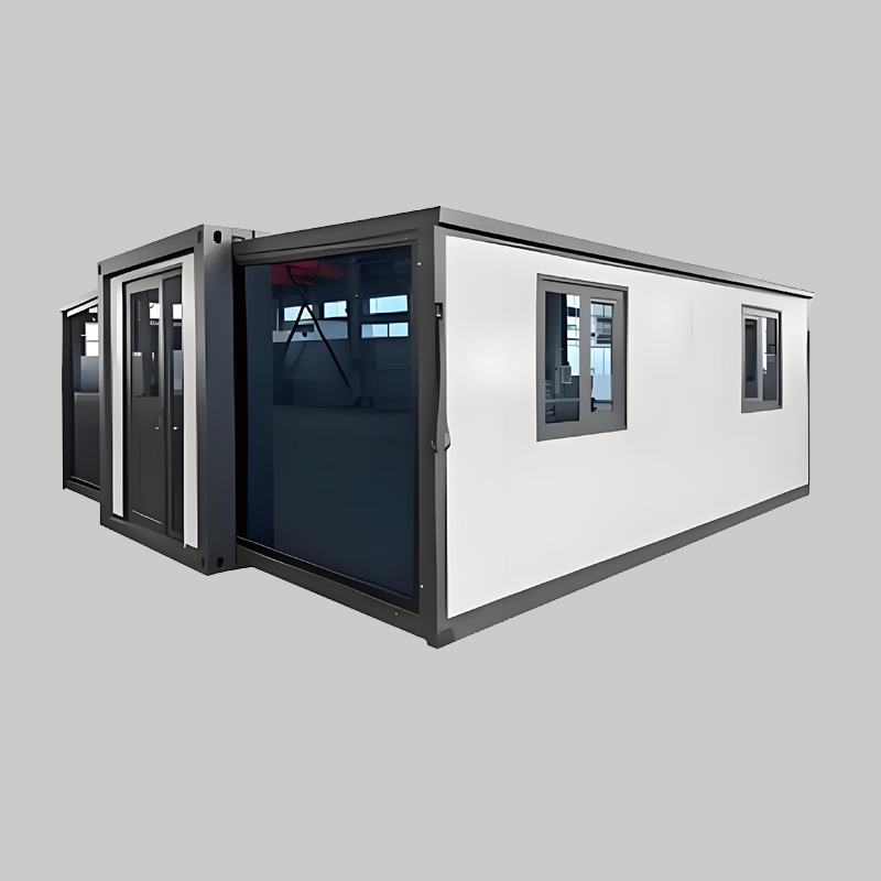 TWO-WING-EXPANDED FOLDING CONTAINER HOUSE